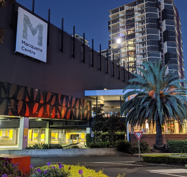 Commercial buildings in Macquarie Park Business District, NSW