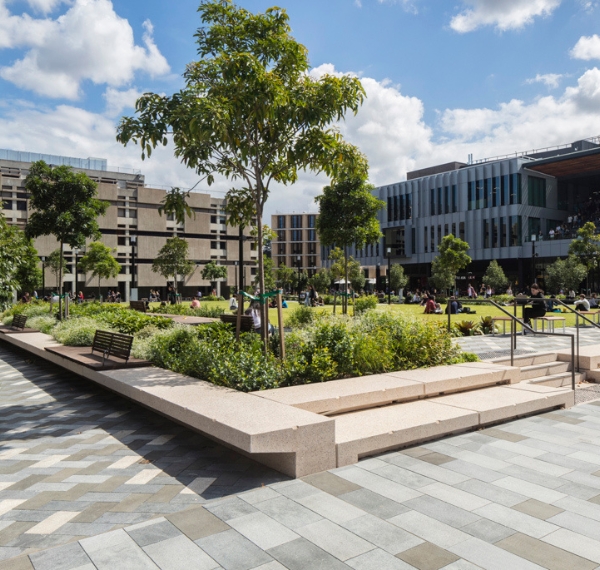 Commercial buildings in Macquarie University Precinct, NSW